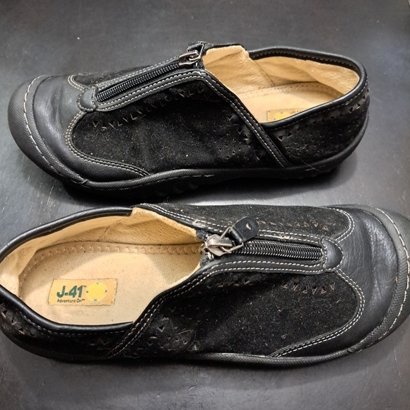 J-41 Adventure On Saphire Brown Slip On Shoes Size 7.5 - Picture 1 of 10